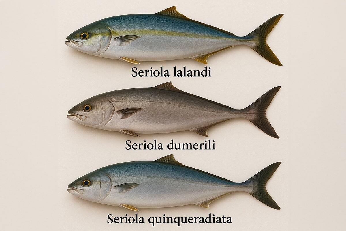 Fish Riciolla Meglio la ricciola del Mediterraneo, del Pacifico o il pregiato Hamach ...